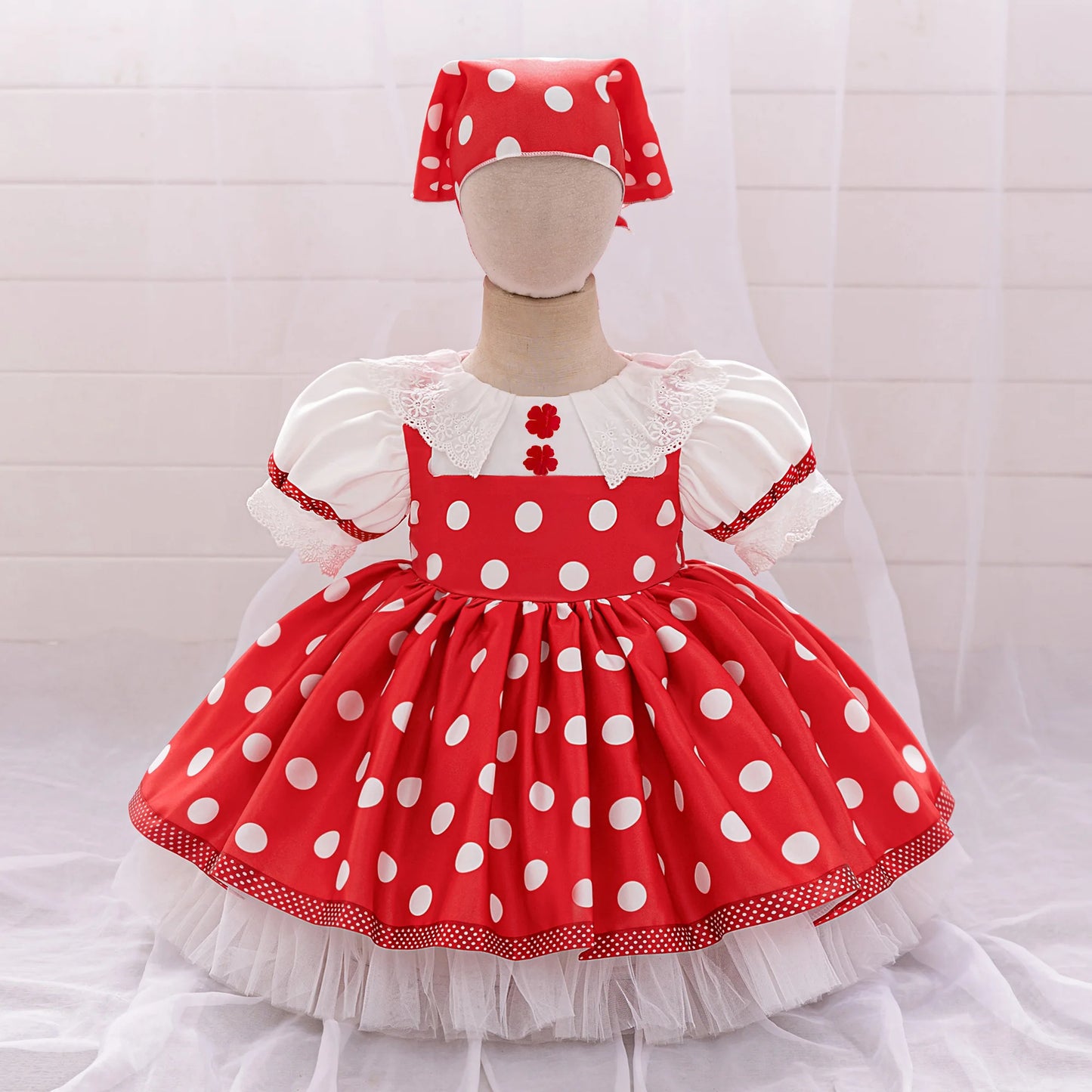 Lolita Mash and Bear Bridesmaids Girls Party Dress Maid Wedding 1st Birthday Princess Dresses for Baby Tulle Christmas Costumes