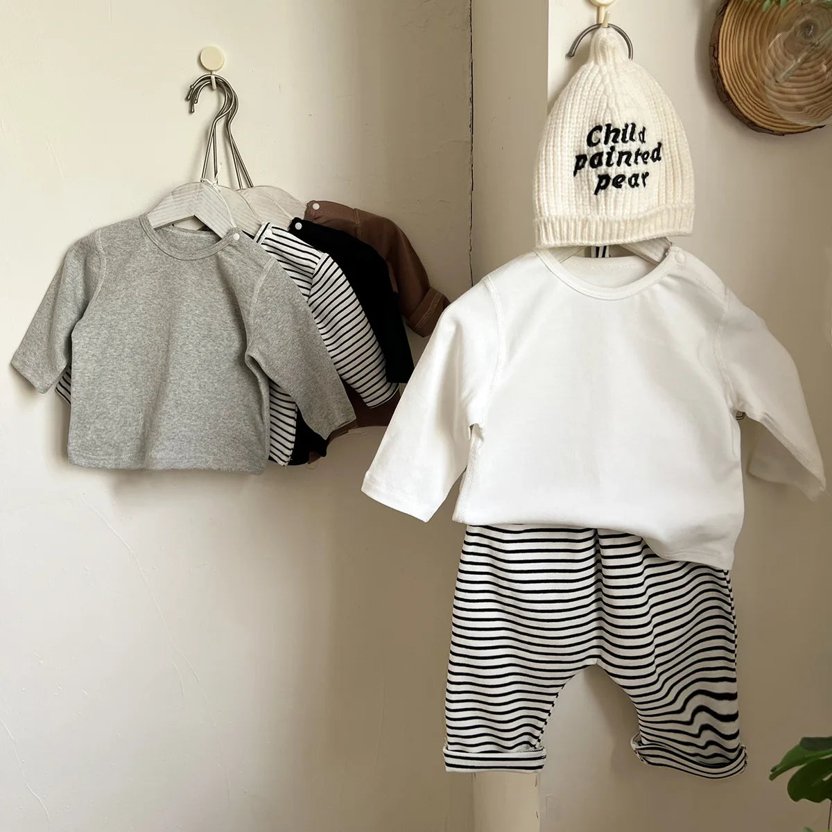 2025 Autumn New Baby Long Sleeve T Shirts Infant Boy Cotton Bottoming Shirts Solid Toddler Girl T Shirts Kids Tee Baby Clothes