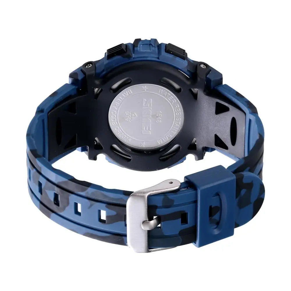 SKMEI 5bar Waterproof Colorful Lights Camouflage Boy Wristwatches Fashion Kids Watches Sports Children's Watch relogio infanti