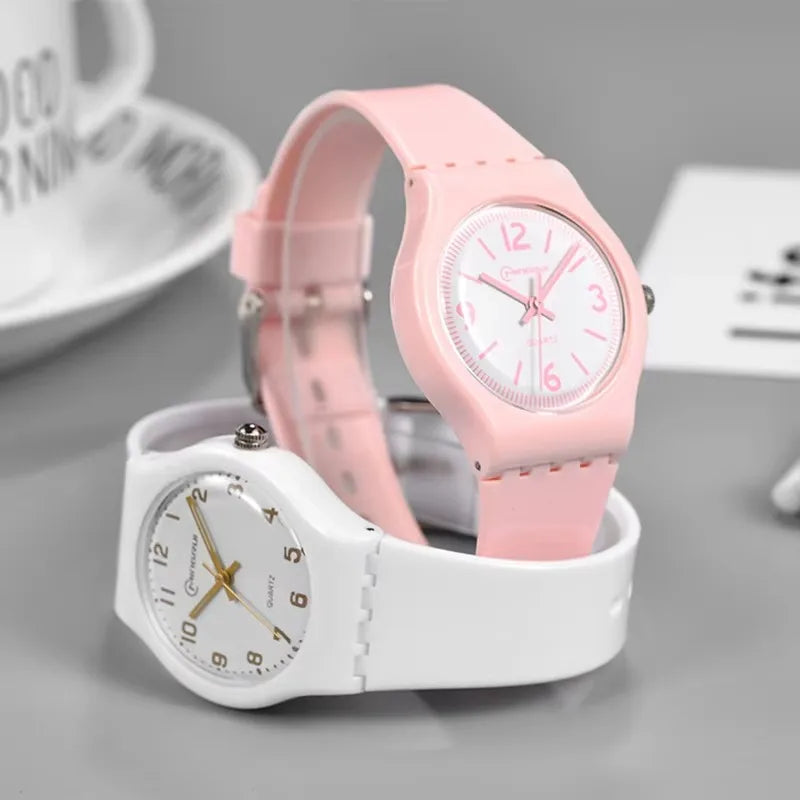UTHAI CE07 Kids Watch Waterproof Quartz Wristwatches Children Boy Clock For Girl Boy Fashion Sweet cute Women Child