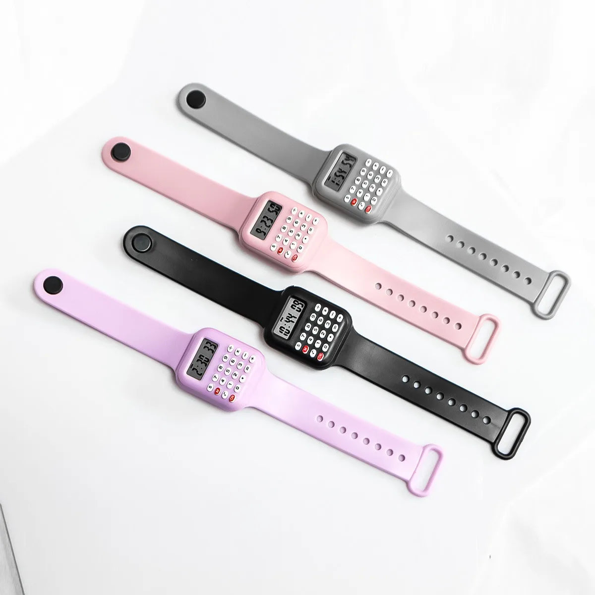 Creative Kids Watch Cartoon LED Digital Watch Calculator Function Sports Electronic Watch for Boys Girls Kids Student Gift Clock