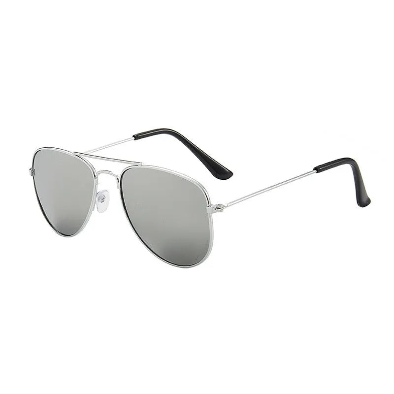 2019 Sunglasses new fashion baby kids boy girl Pilot sunglasses metal frame goggles glasses for kids children