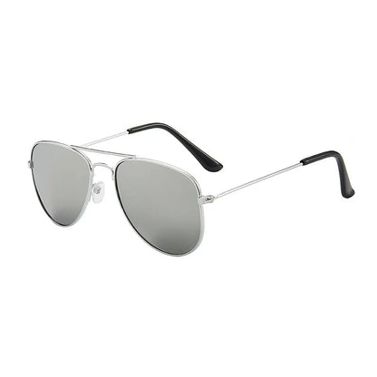 2019 Sunglasses new fashion baby kids boy girl Pilot sunglasses metal frame goggles glasses for kids children