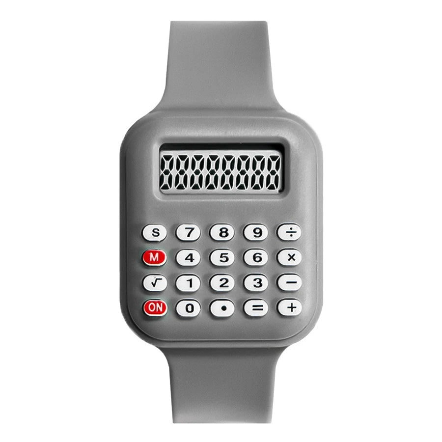 Creative Kids Watch Cartoon LED Digital Watch Calculator Function Sports Electronic Watch for Boys Girls Kids Student Gift Clock