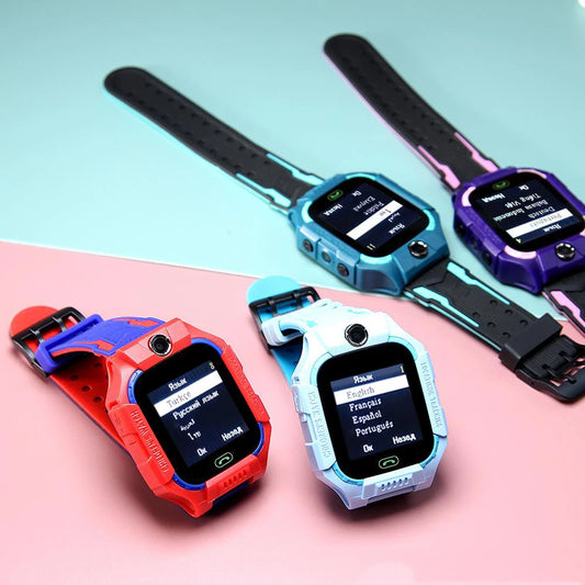 Children's Wristwatch Kids Smart Watch 2g Sim Card Smartwatch for Children Sos Call Phone Camera Voice Chat Photo Boy Girl Gift