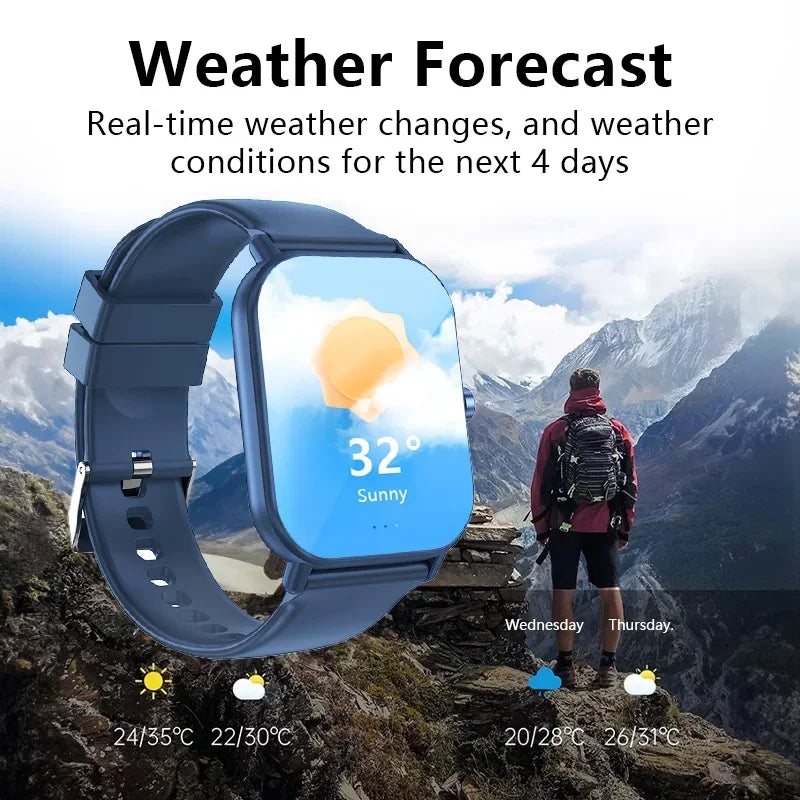 Kids Watch Sport HD Screen Kids Smart Watch With Silicone Strap Waterproof Electronic Wristwatch For Boys Girls Children's Gift