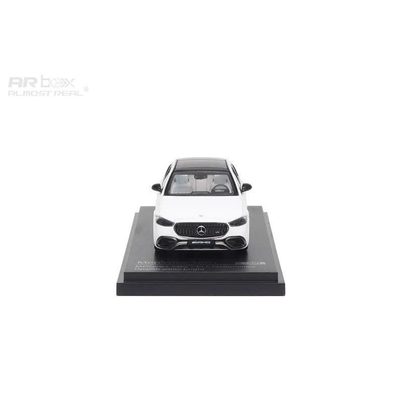 Almost Real 1/64 Car Model 2023 Mercedes AMG S63 E Performance AR Box Alloy Car Model Simulation Display Model Custom Toy Gift