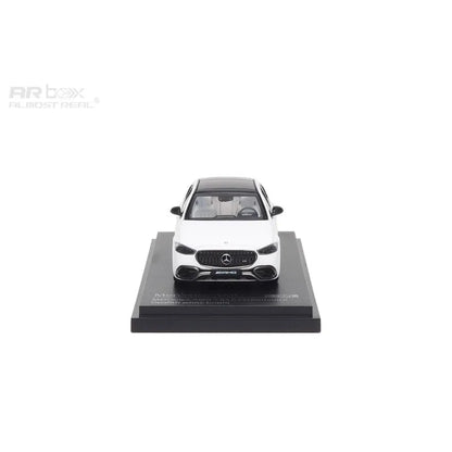 Almost Real 1/64 Car Model 2023 Mercedes AMG S63 E Performance AR Box Alloy Car Model Simulation Display Model Custom Toy Gift