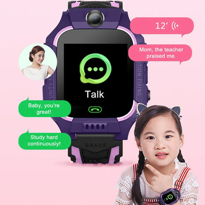Children's Wristwatch Kids Smart Watch 2g Sim Card Smartwatch for Children Sos Call Phone Camera Voice Chat Photo Boy Girl Gift