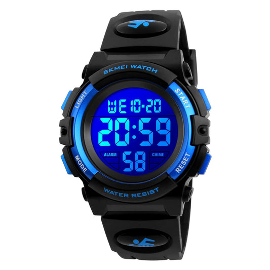 Children LED Electronic Digital Watch Chronograph Clock Sport Watches 5Bar Waterproof Kids Wristwatches For Boys Girls