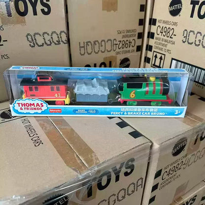 Thomas And Friends Magnetic Trains Locomotive Compartment Set With Gordon And Henry - Kids Model Car Toys No Battery Required