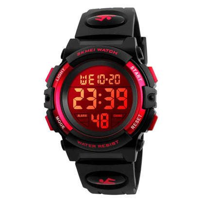 Children LED Electronic Digital Watch Chronograph Clock Sport Watches 5Bar Waterproof Kids Wristwatches For Boys Girls