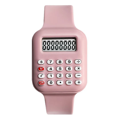 Creative Kids Watch Cartoon LED Digital Watch Calculator Function Sports Electronic Watch for Boys Girls Kids Student Gift Clock